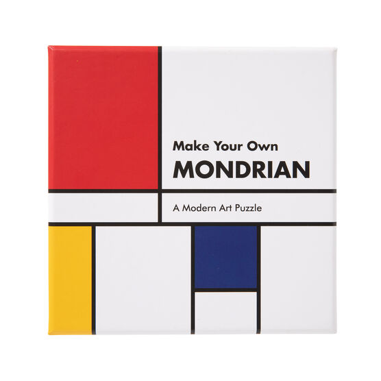 Make your own Mondrian: A Modern Art puzzle